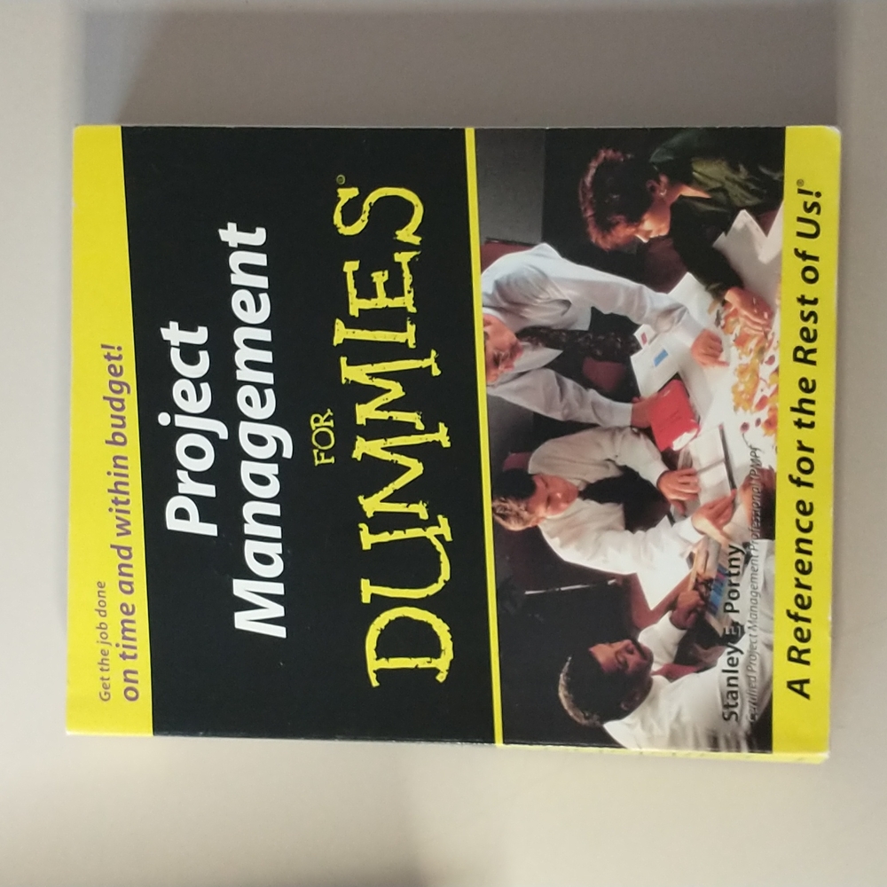 Project Management For Dummies Book
